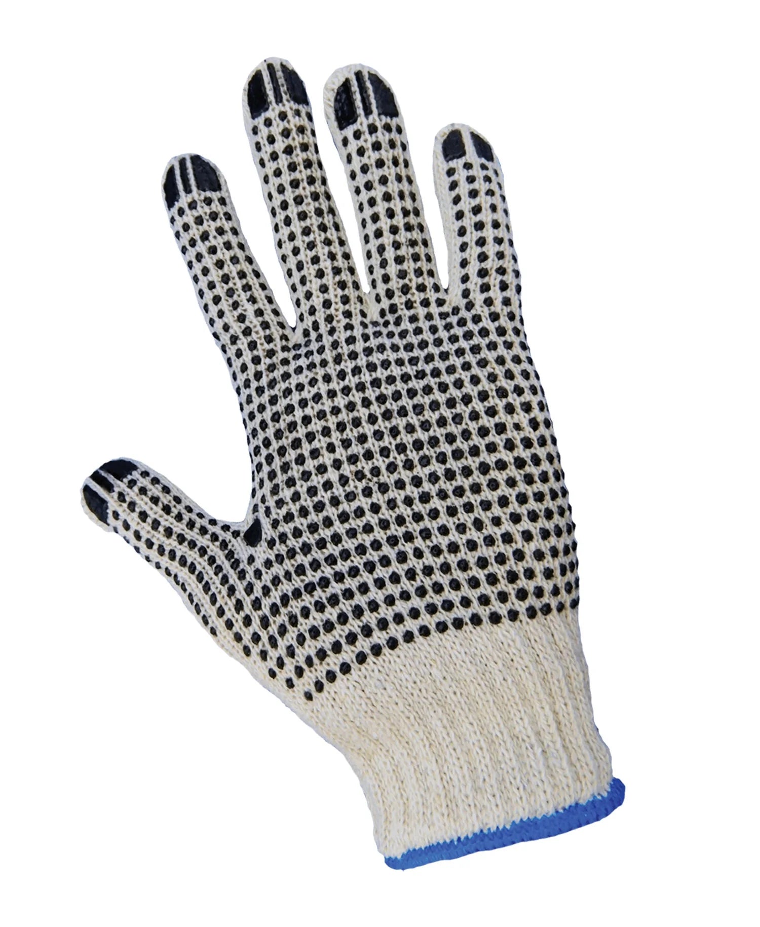 CT8200-L/XL-12PK, Reversible PVC Dotted String Knit Gloves, 12 Pair Value Pack
