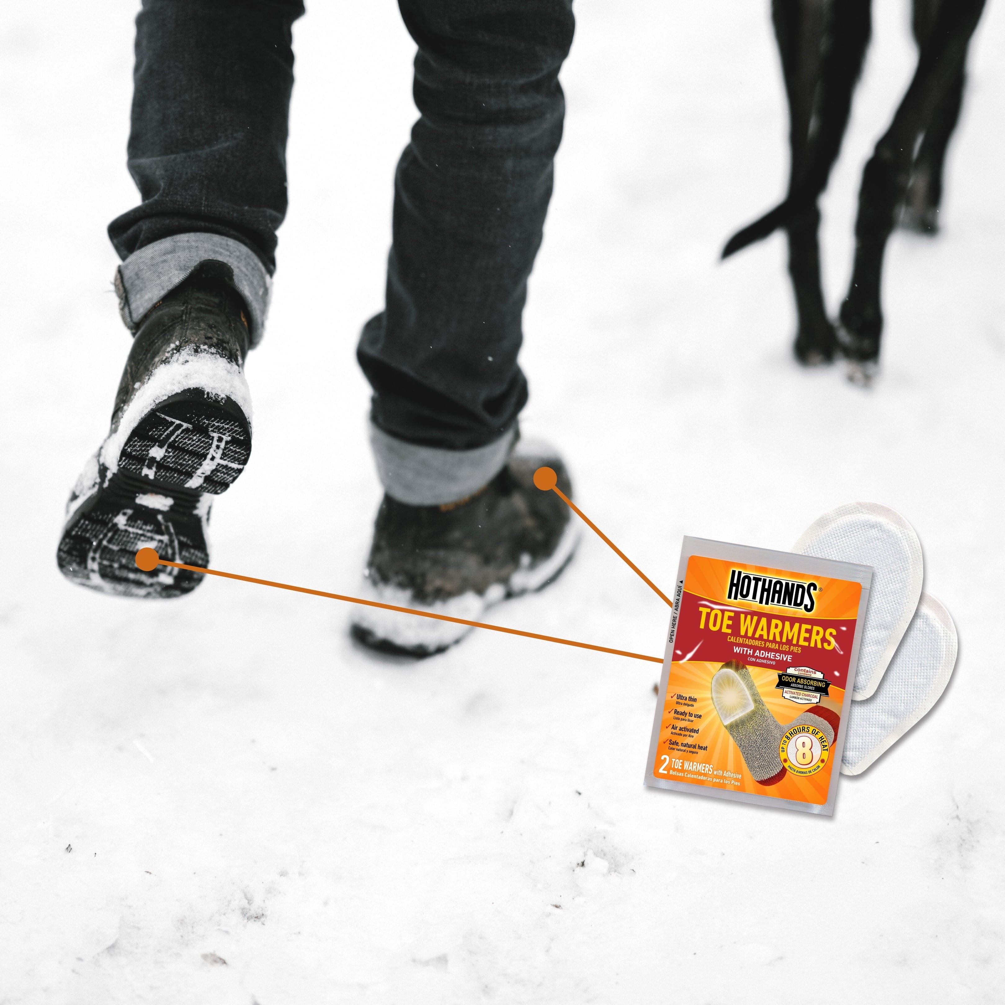 Hot Hands Toe Warmers (40 Pairs)