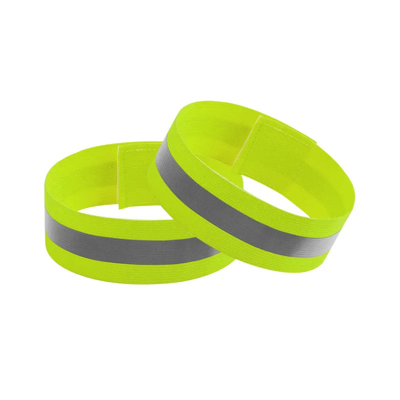 Adjustable Safety Vest Highlight Reflective Straps Safety Jacket Night Work Running Riding Clothing Elastic Band