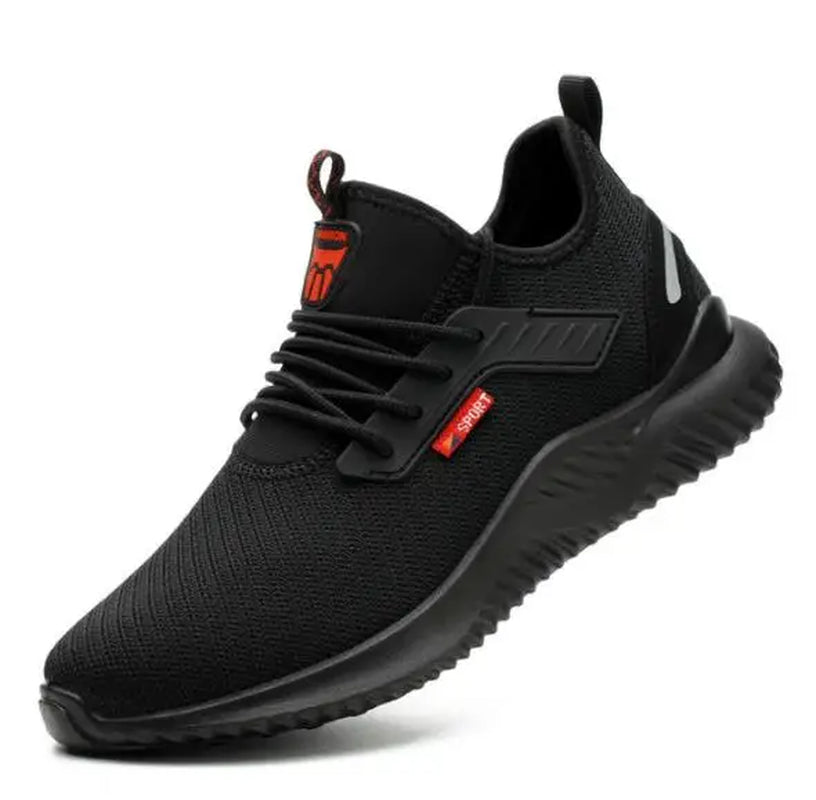 Work Safety Shoes Anti-Smashing Steel Toe Puncture Proof Construction Lightweight Breathable Sneakers Boots Men Women Air Light