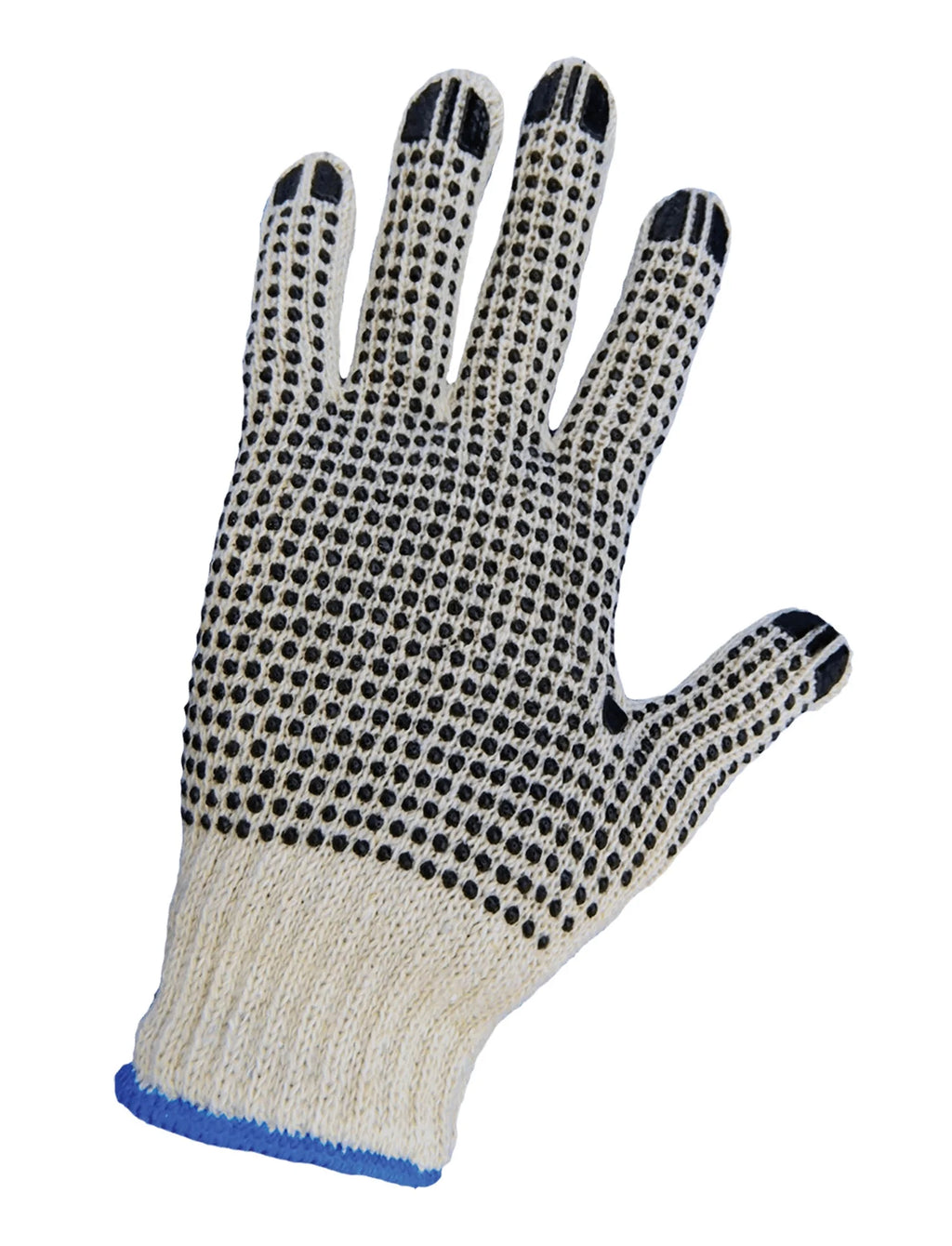 CT8200-L/XL-12PK, Reversible PVC Dotted String Knit Gloves, 12 Pair Value Pack