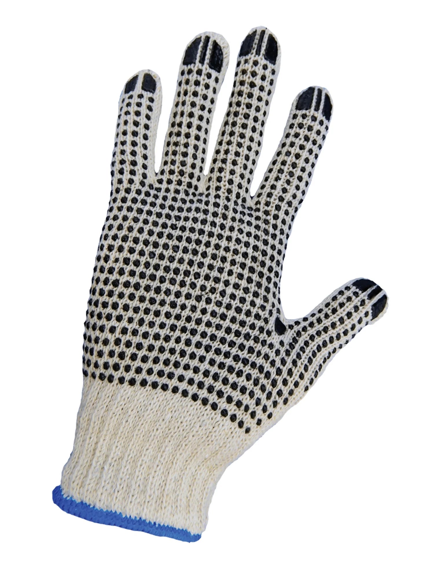 CT8200-L/XL-12PK, Reversible PVC Dotted String Knit Gloves, 12 Pair Value Pack