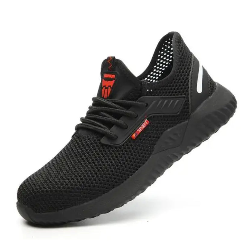 Work Safety Shoes Anti-Smashing Steel Toe Puncture Proof Construction Lightweight Breathable Sneakers Boots Men Women Air Light