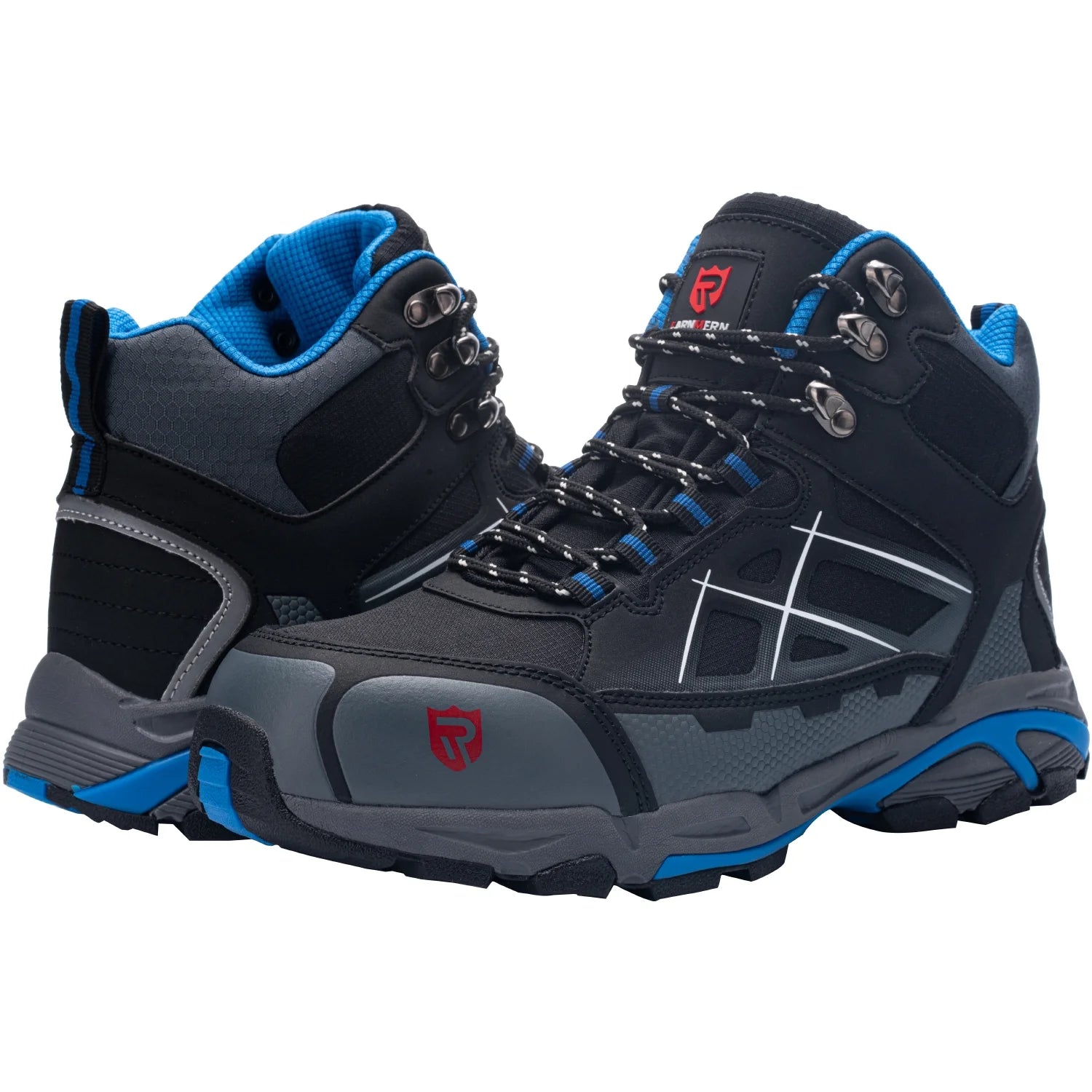 Men'S Steel Toe Slip Resistant Static Puncture Proof Work Boot