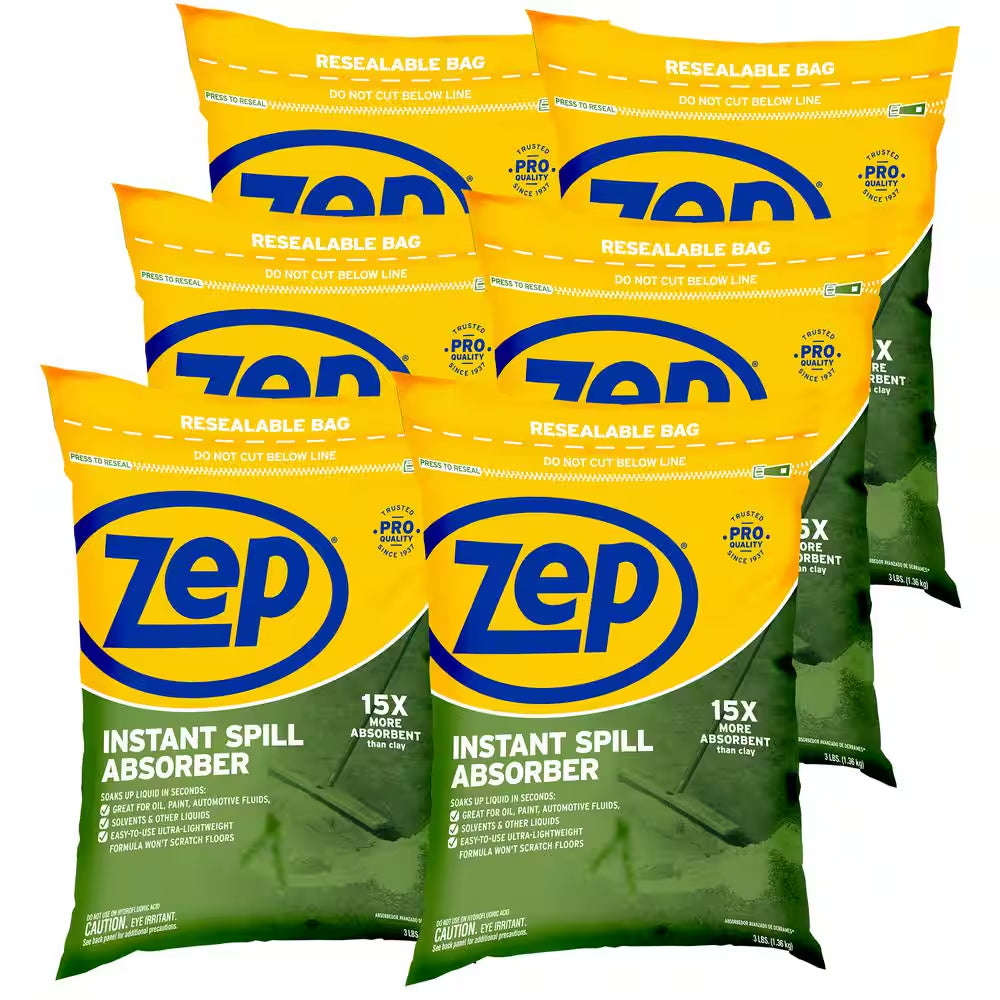 3 Lb. Instant Spill Absorber (Case of 6)
