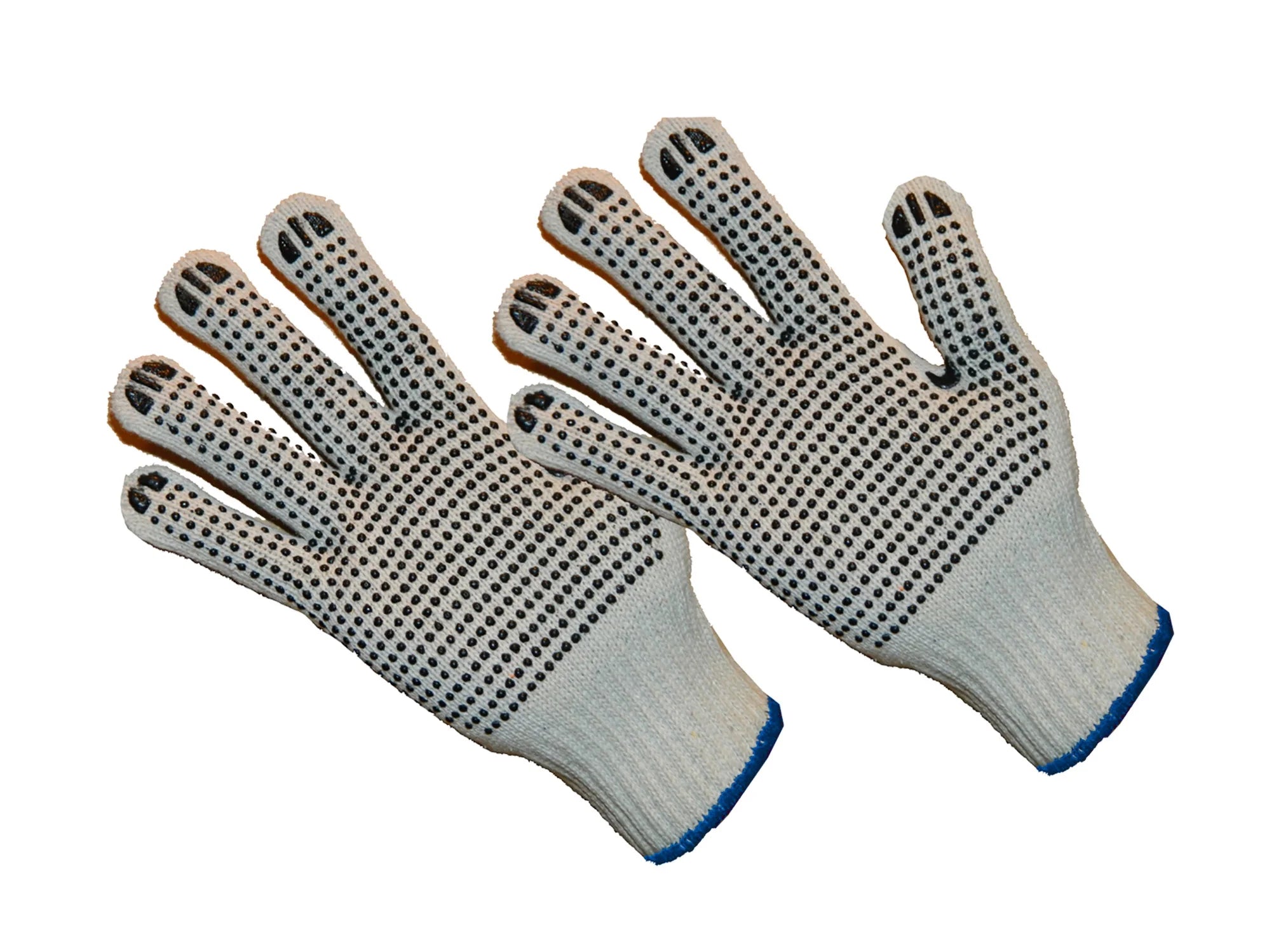 CT8200-L/XL-12PK, Reversible PVC Dotted String Knit Gloves, 12 Pair Value Pack