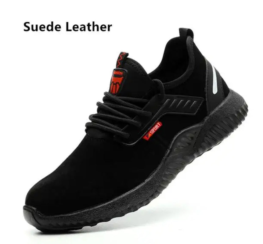 Work Safety Shoes Anti-Smashing Steel Toe Puncture Proof Construction Lightweight Breathable Sneakers Boots Men Women Air Light
